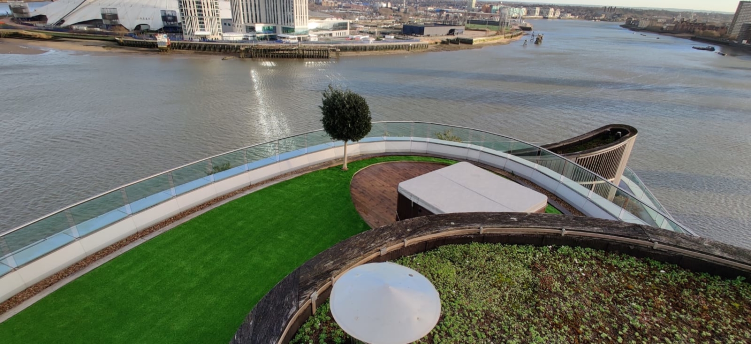 penthouse artificial grass