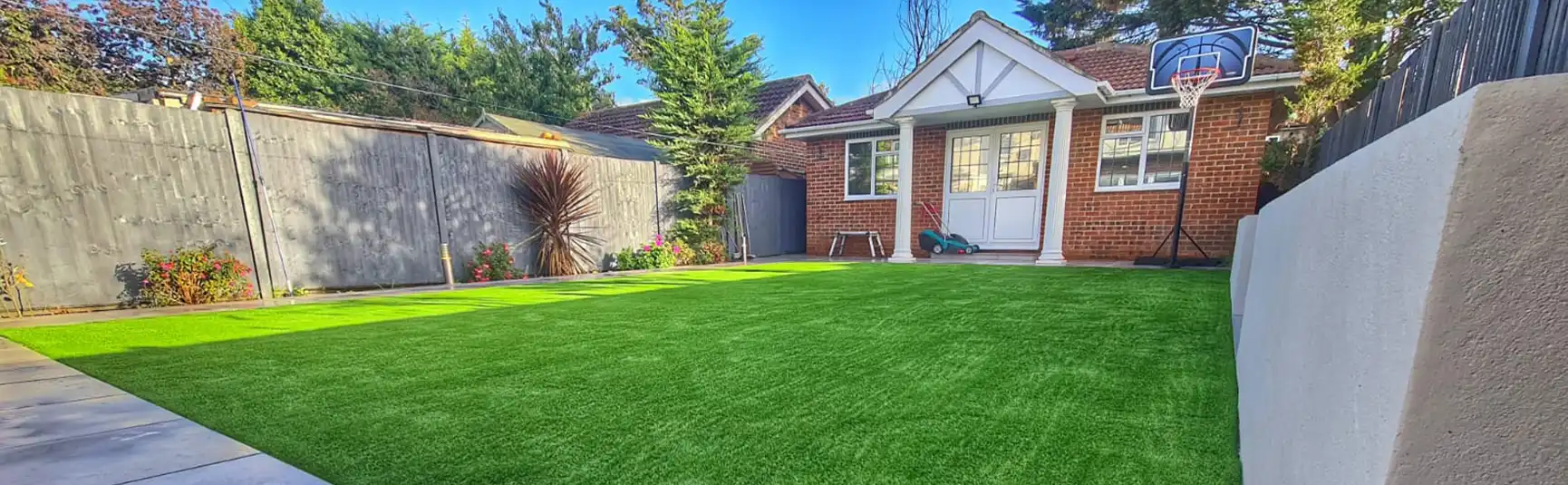 DIY Artificial grass installation