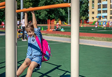 sports grass for playground