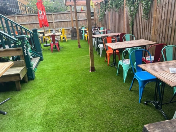 grass in cafe grass in cafe